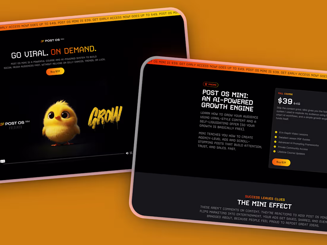 Cover image for Post OS Mini