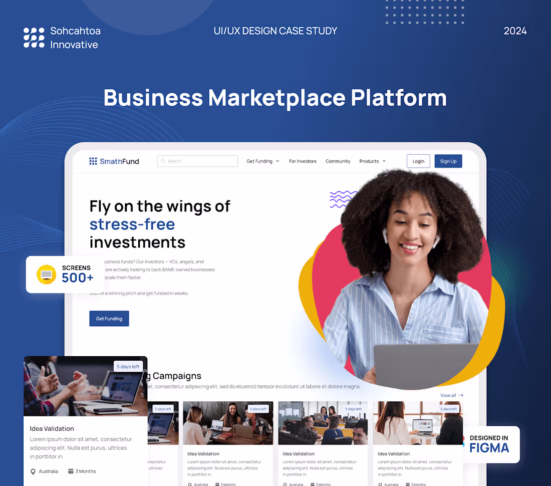 Cover image for I designed SAAS Platform for Business Marketplace  