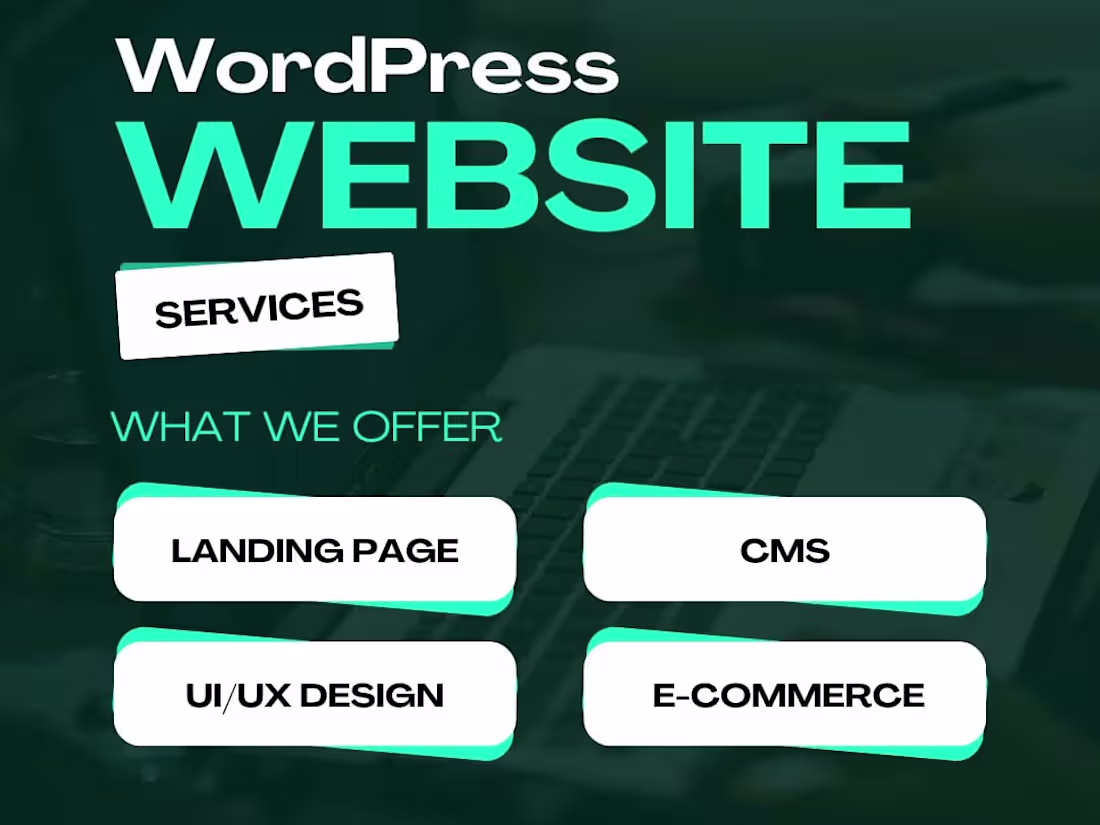 Cover image for WordPress Development & Design to boost engagement.