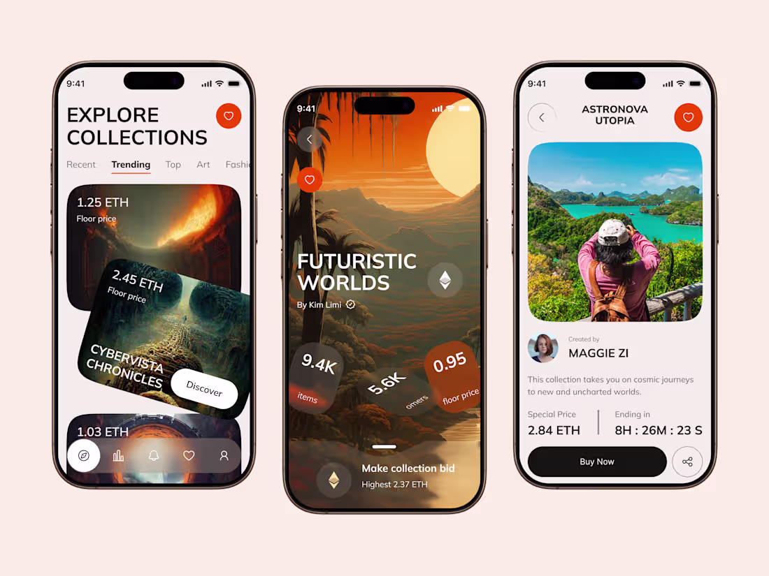 Cover image for AI Travel Mobile App Design UI/UX