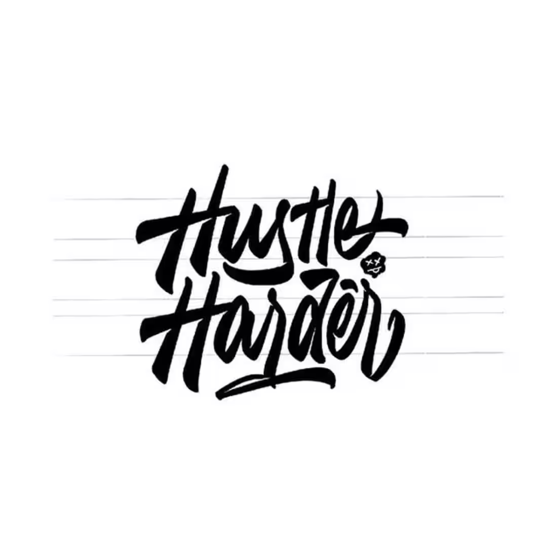Cover image for Hustle Harder