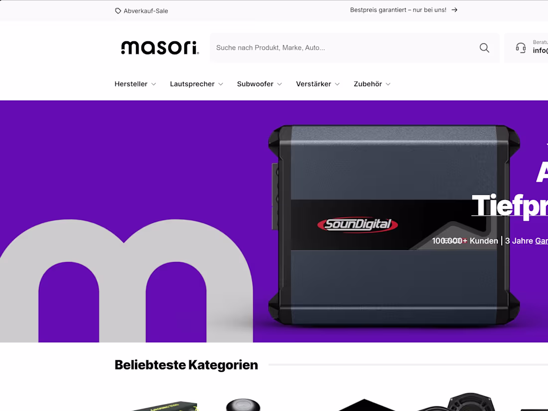 Cover image for Masori: Amplifying Audio Excellence Through Design