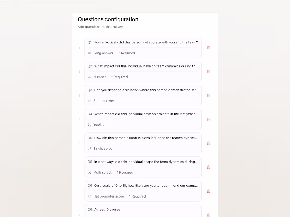 Cover image for Adding questions to a survey for Craze HQ