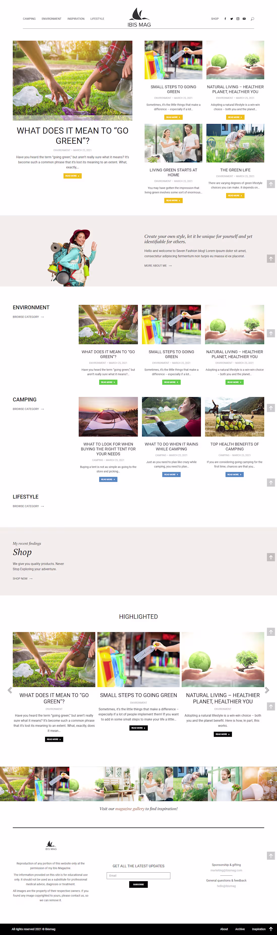 Cover image for Blogging website