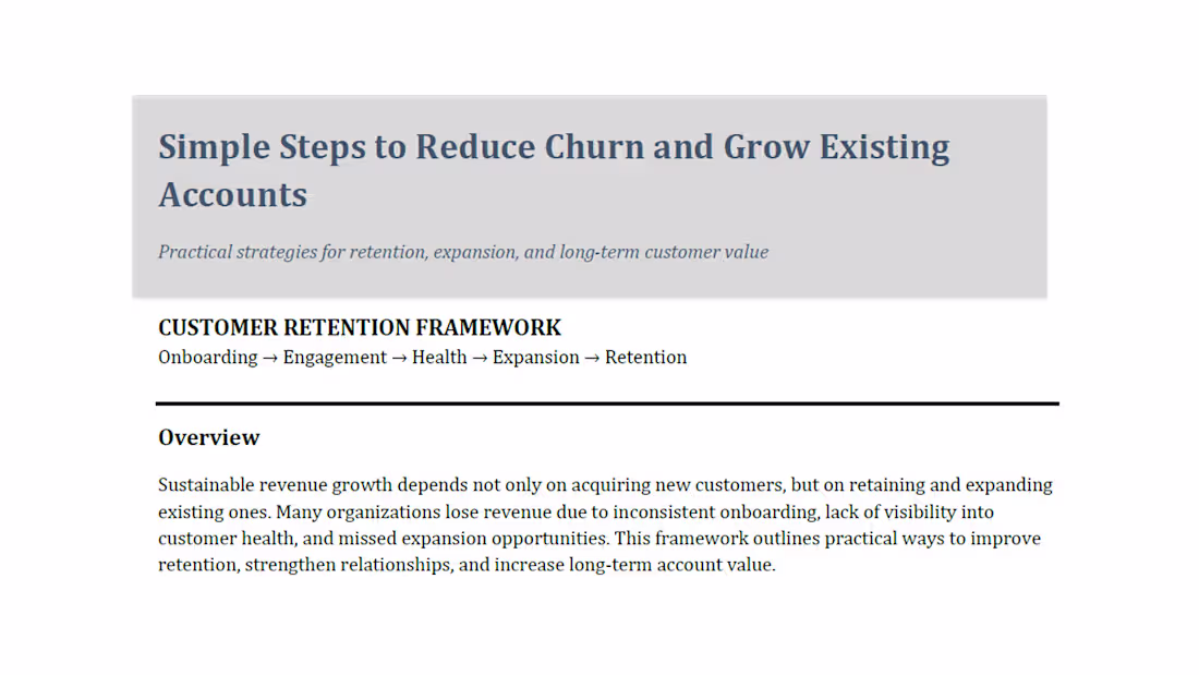 Cover image for Simple Guidelines for Customer Retention