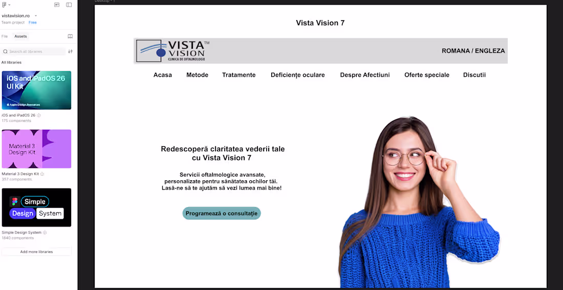 Cover image for Project: Vista Vision 7 Landing