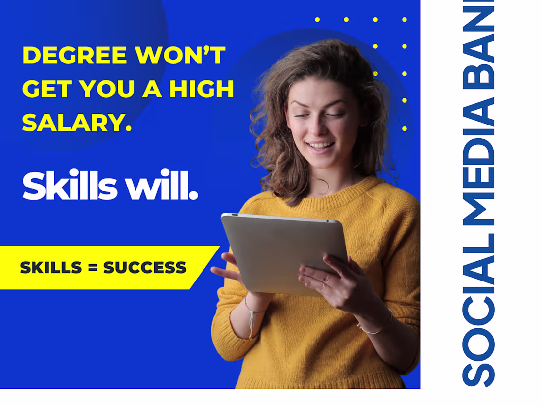 Cover image for Social media banner design for