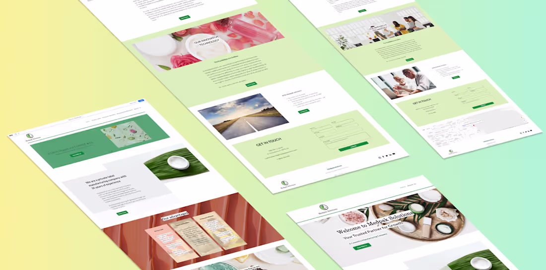 Cover image for Medpak Solutions Cosmetic Manufacturing