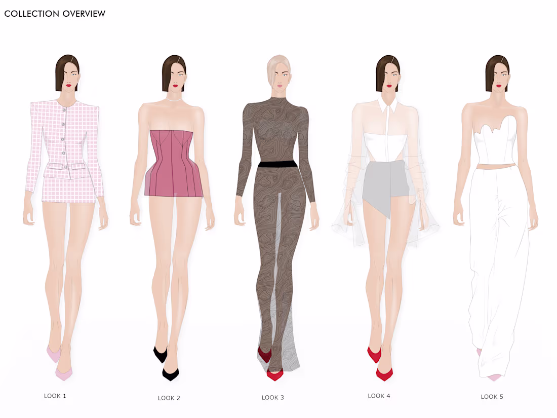 Cover image for Fashion collection design