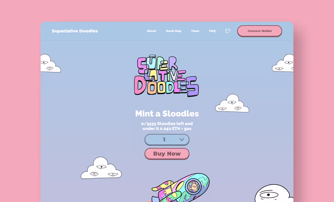 Cover image for Superlative Doodles