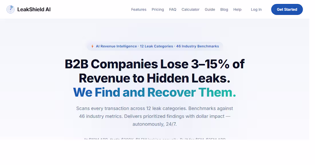 Cover image for LeakGuard AI — Multi-Agent Revenue-Leak