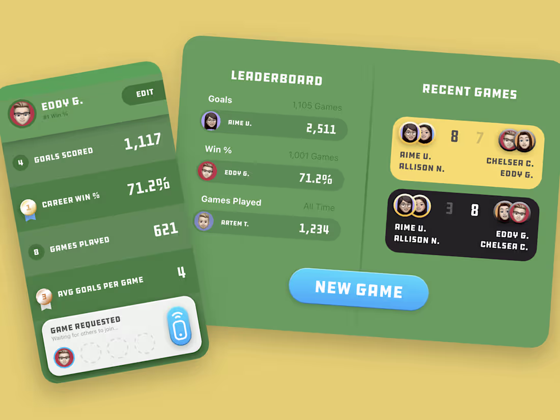 Cover image for Foosball Tracker