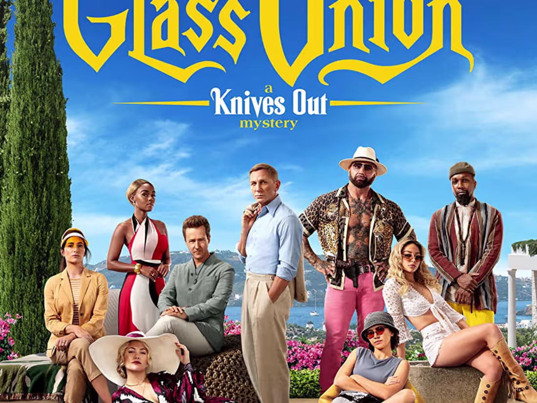 Cover image for Glass Onion: A knives Out Mystery