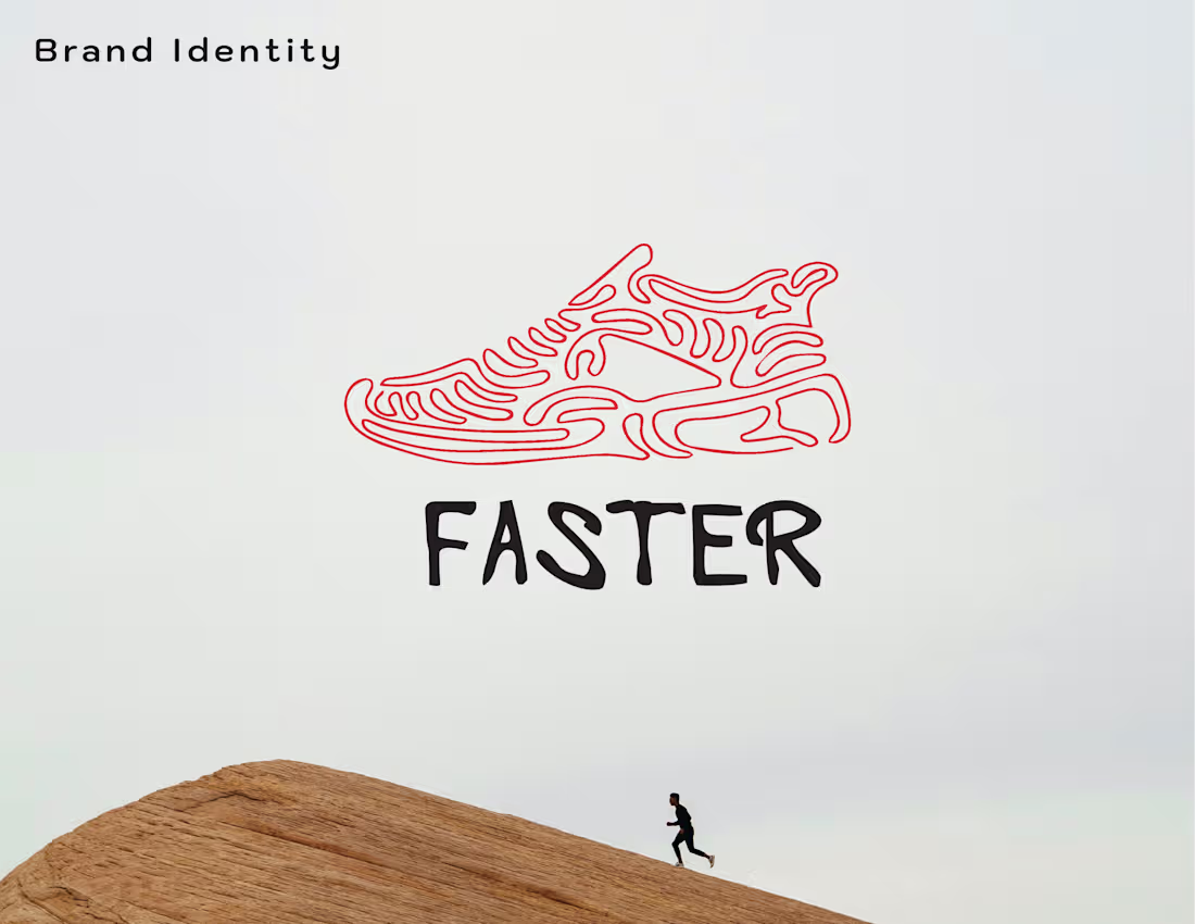 Cover image for FASTER | Graphic Design + Brand Identity
