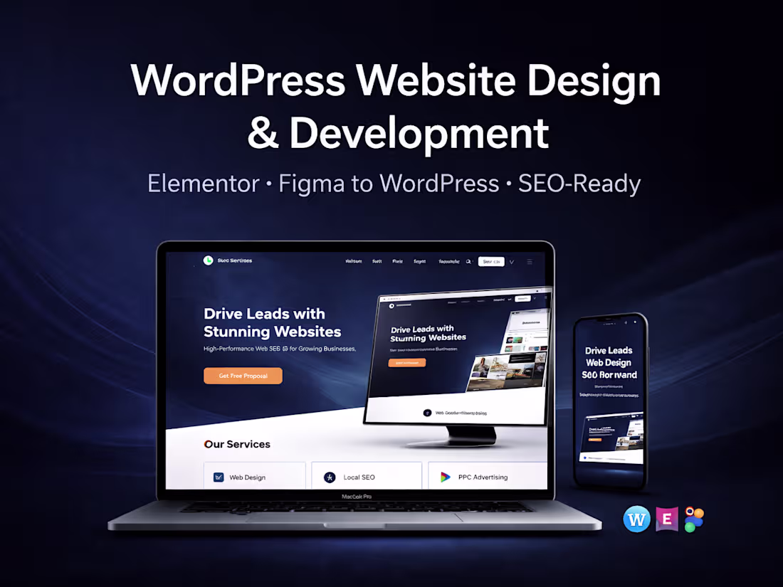 Cover image for Conversion-Focused WordPress Websites for Agencies & Businesses