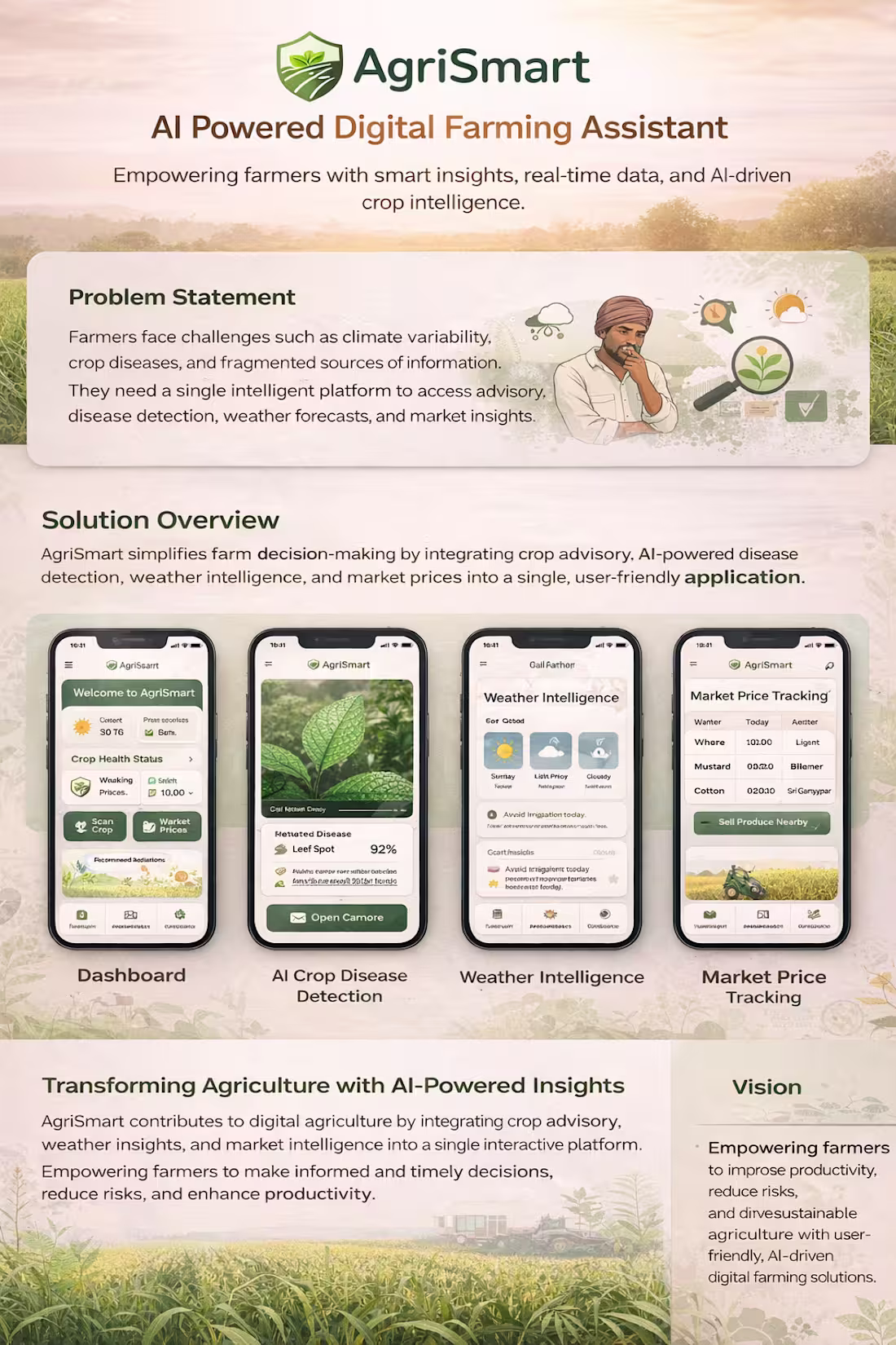 Cover image for AgriSmart integrates AI crop diagnostics,