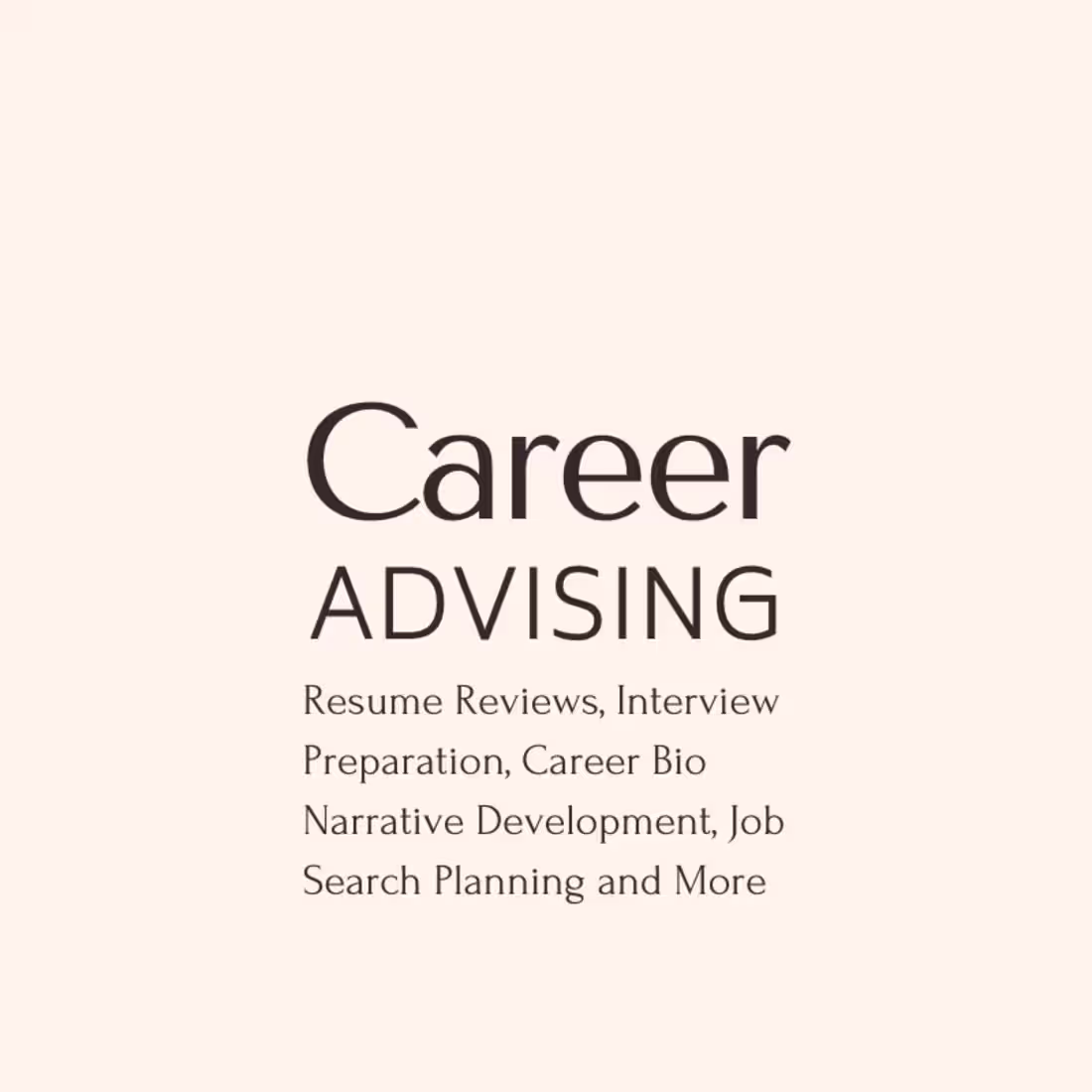 Cover image for Career Advising Services