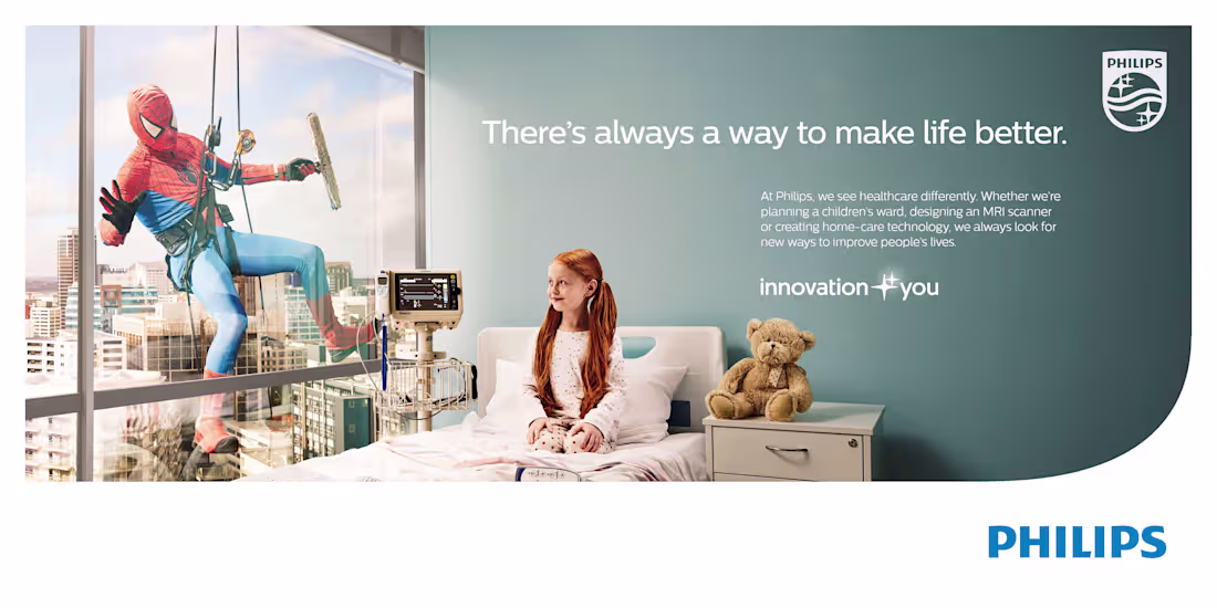 Cover image for Philips Spiderman Campaign