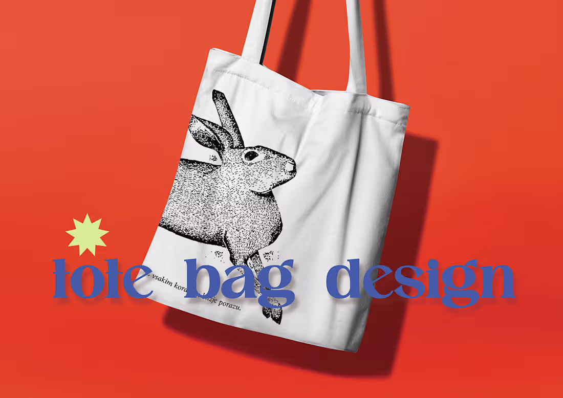 Cover image for Tote Bag Design on Behance