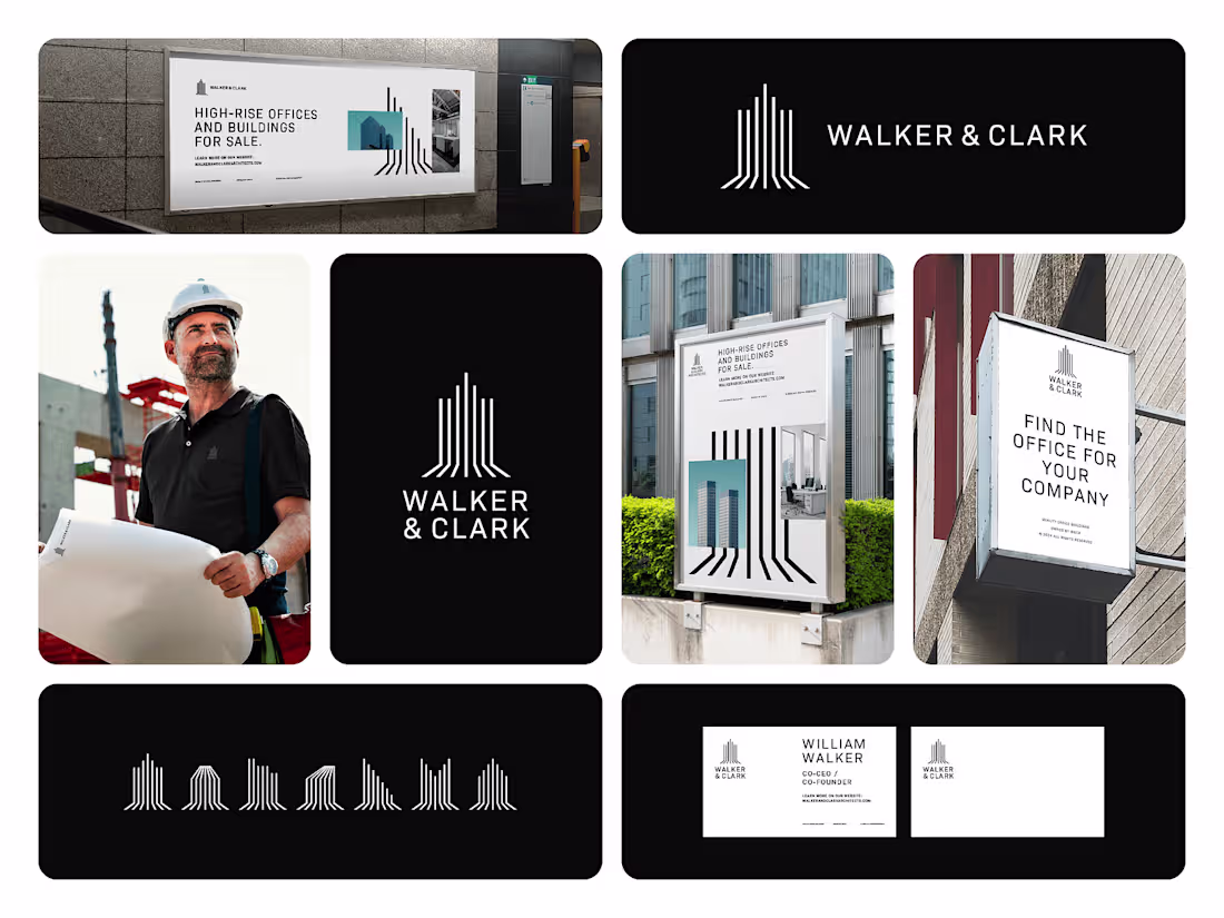 Cover image for Walker & Clark Brand Identity