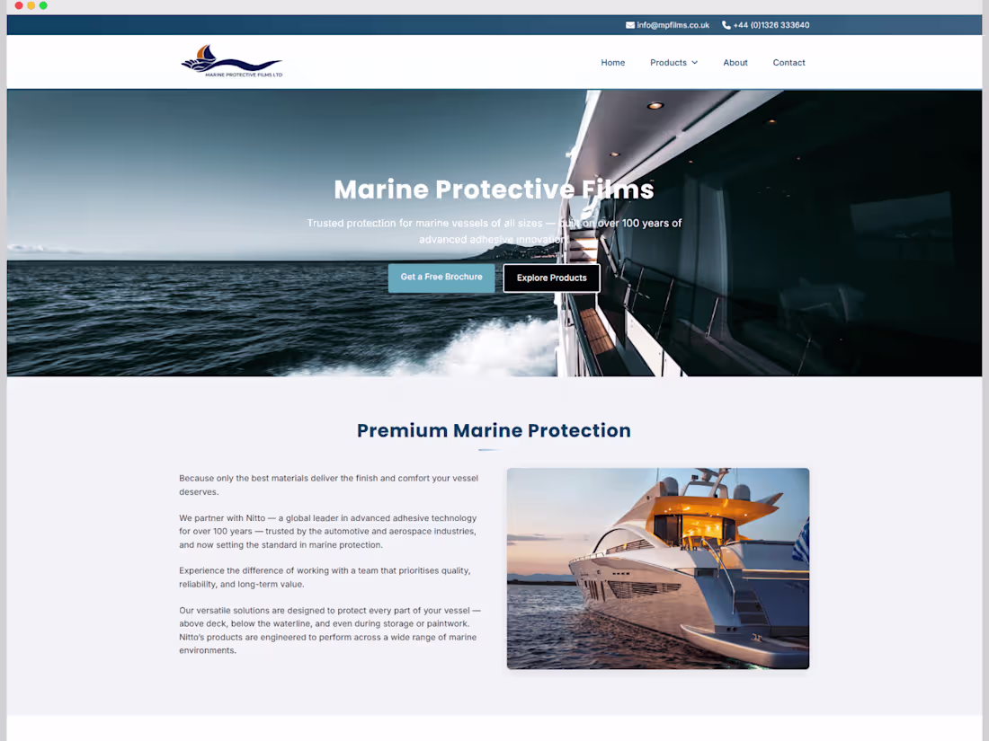 Cover image for Marine Protective Films | Premium Yacht Protection Solutions