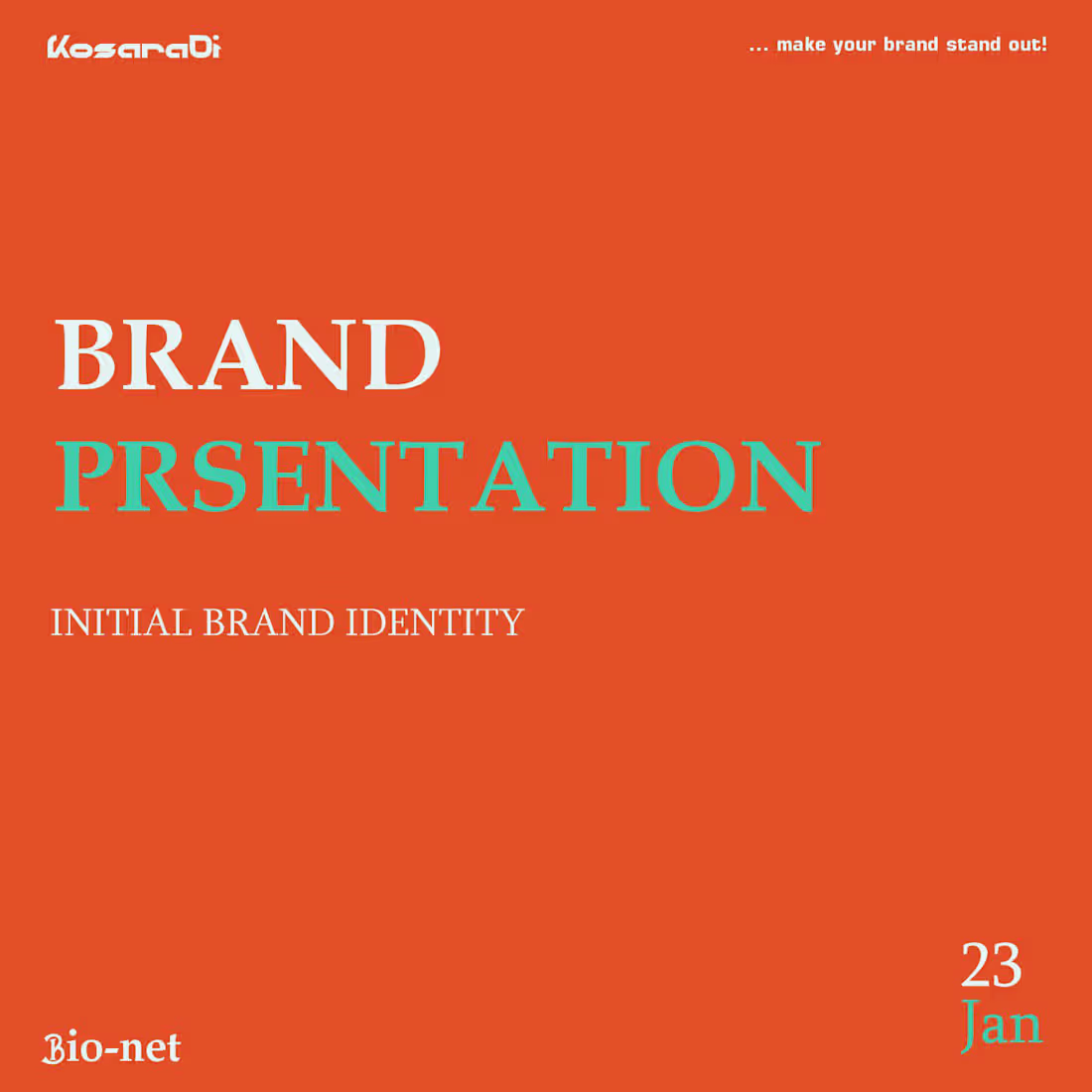 Cover image for Brand Presentation