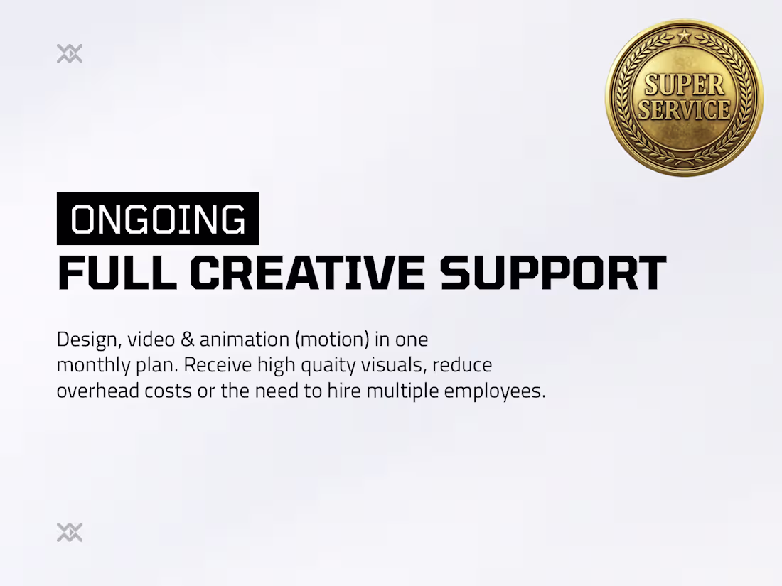 Cover image for [ONGOING] Full Creative Service