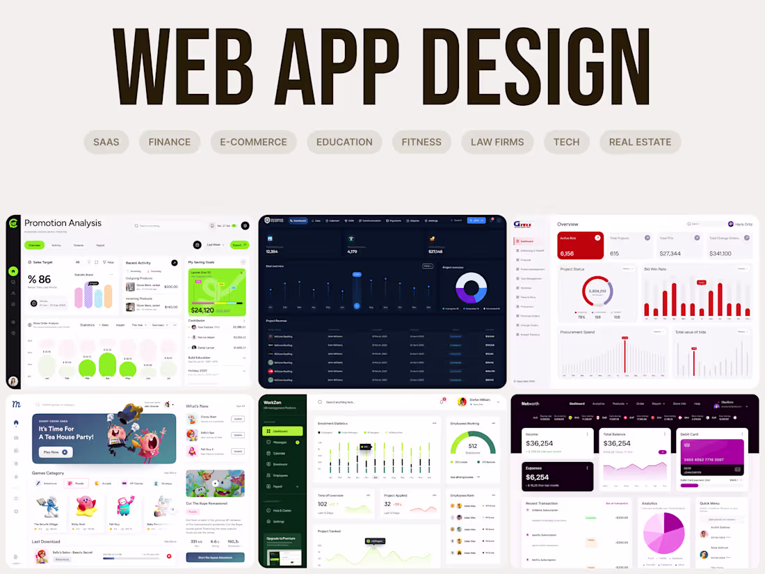 Cover image for Web App Design In Figma