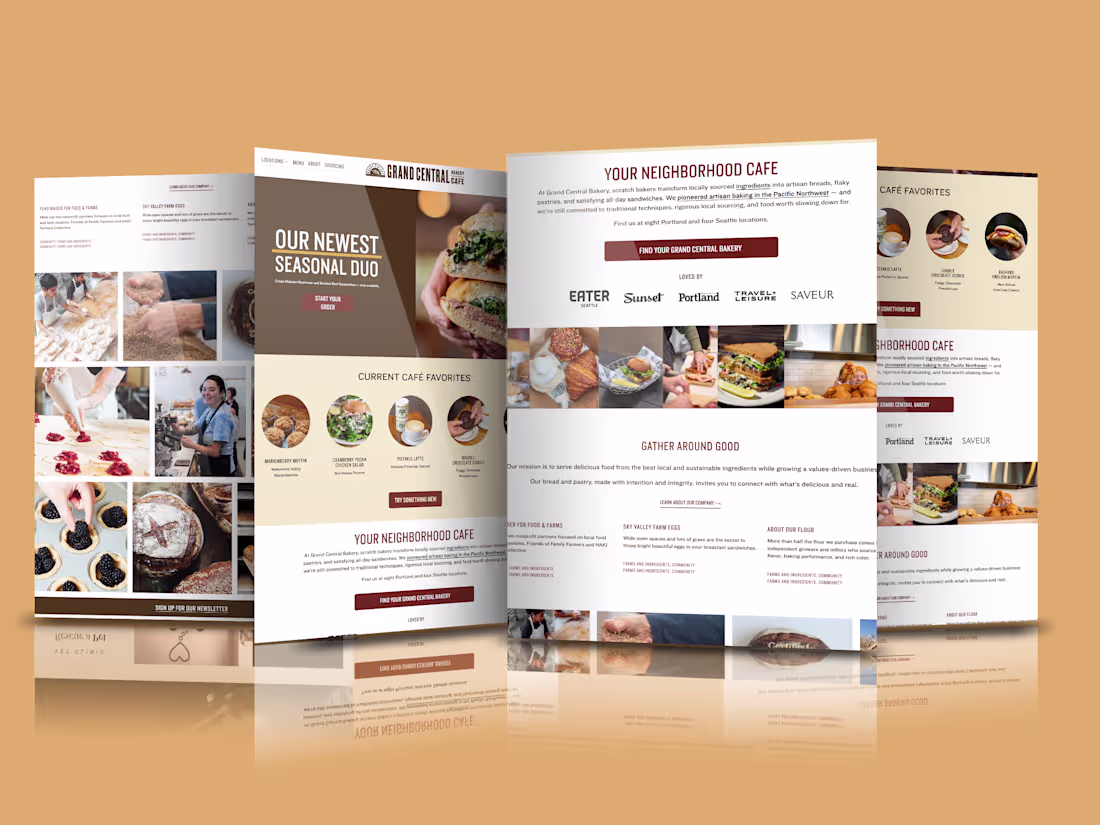 Cover image for Squarespace Bakery Website Redesign

In the