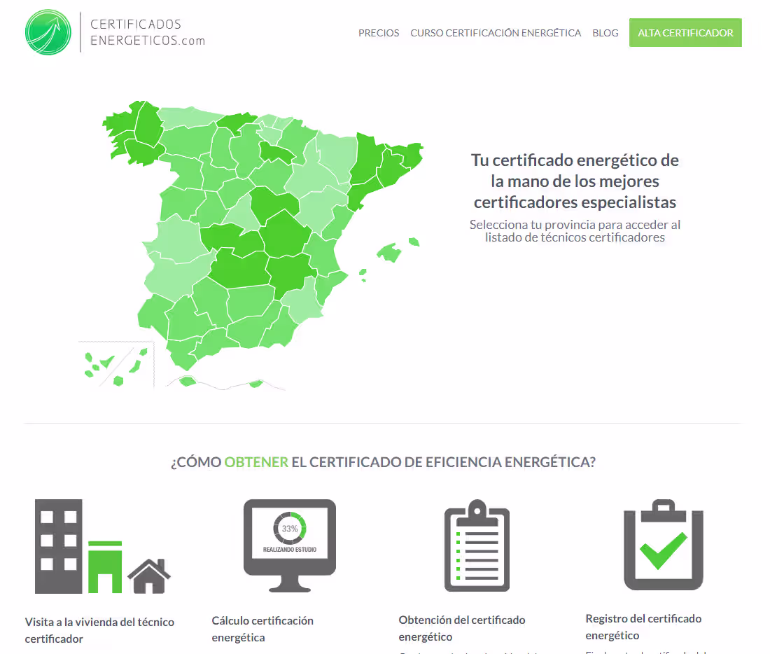 Cover image for Certificados energéticos