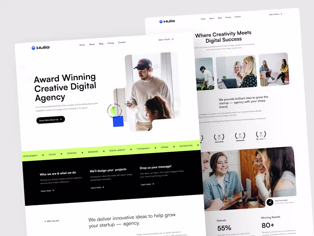 Cover image for Hulio — Creative Digital Agency