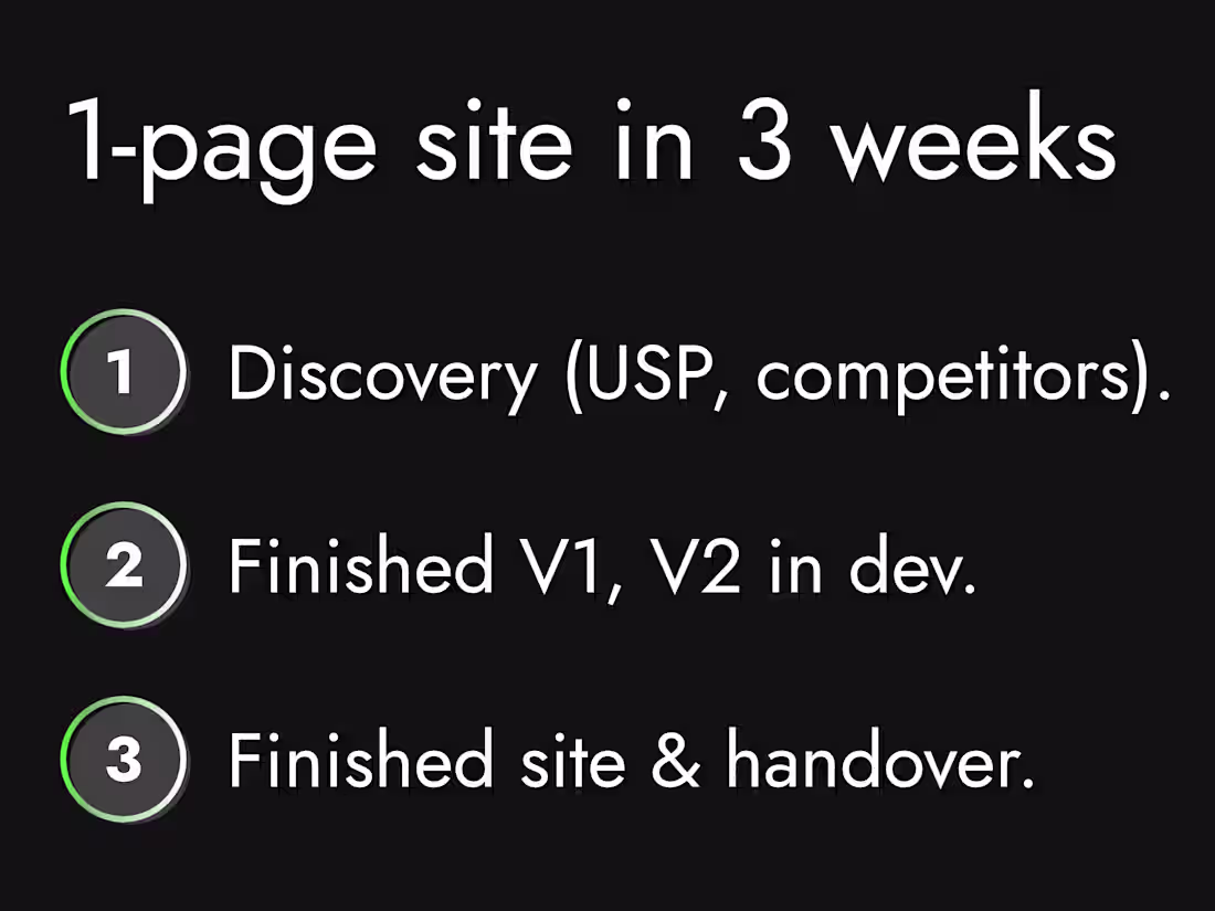 Cover image for Startup 1-pager