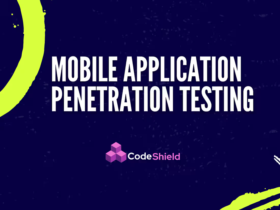 Cover image for Mobile Application Penetration Testing Assessments