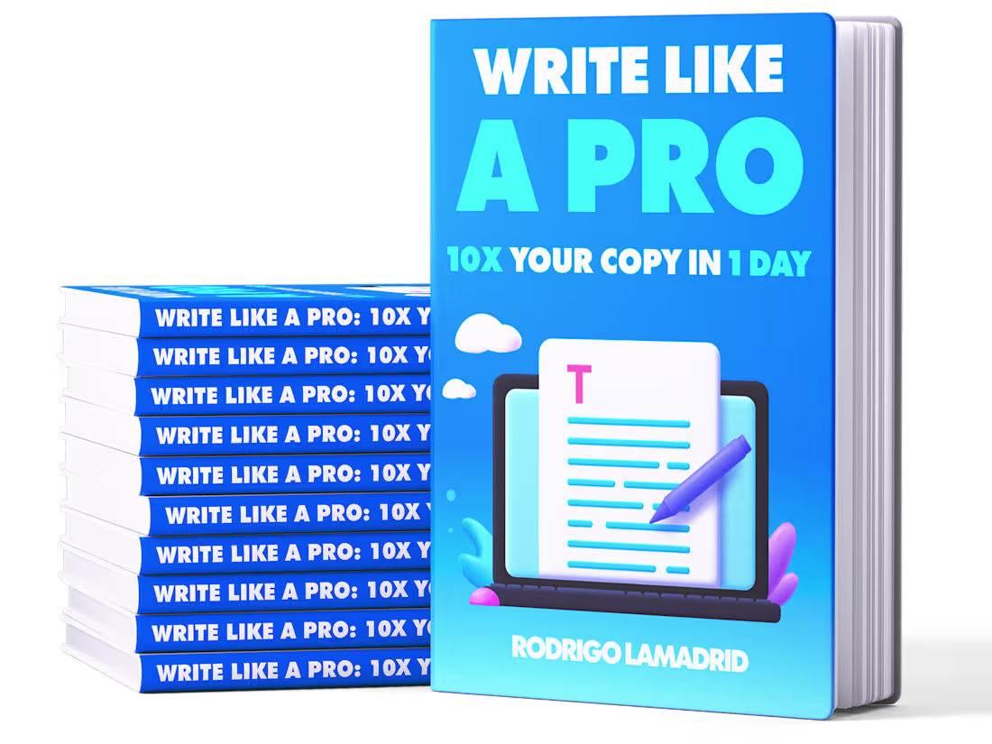 Cover image for 📘 Ebook: Write Like a PRO: 10x Your Writing In 1 Day