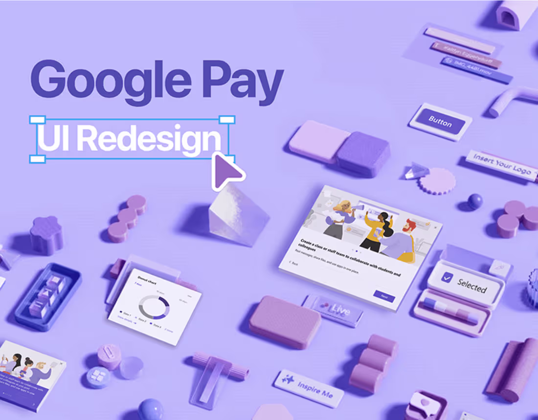 Cover image for GOOGLE PAY REDESIGN
