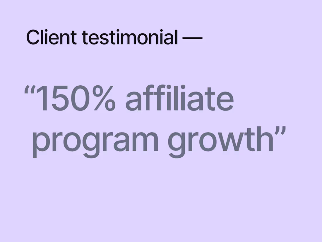 Cover image for Affiliate Program Management