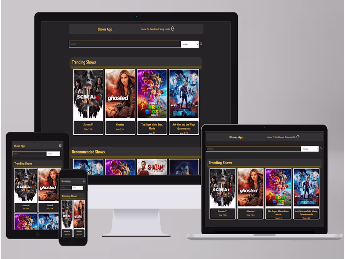 Cover image for Recommended Shows