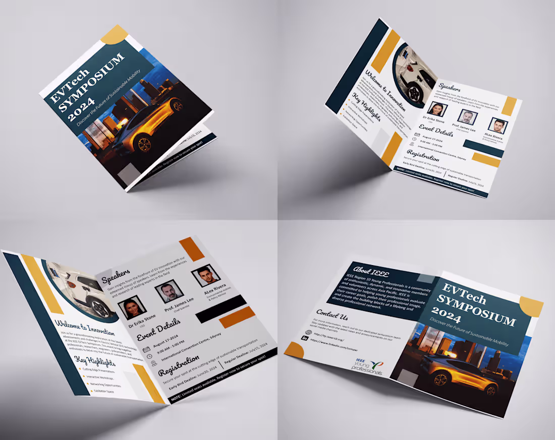 Cover image for Bi-Fold Brochure Design