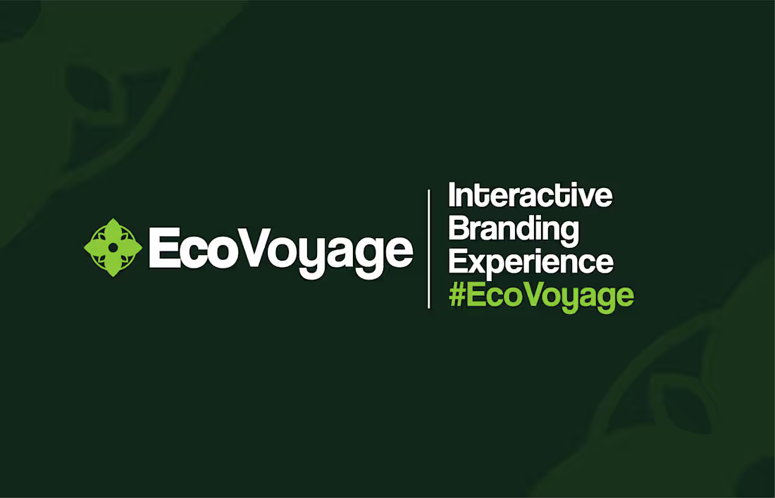 Cover image for Interactive Branding Experience #EcoVoyage