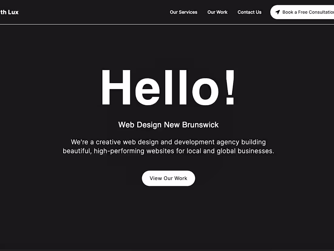 Cover image for Web design and development agency