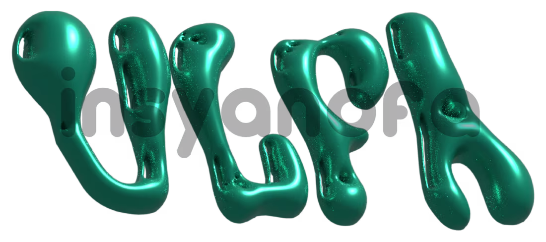 Cover image for 3D balloon typography logo for birthday gift needs