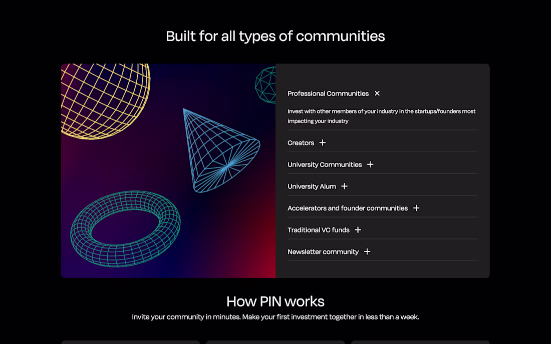 Cover image for A focused one-week sprint to design and launch PIN’s marketi...