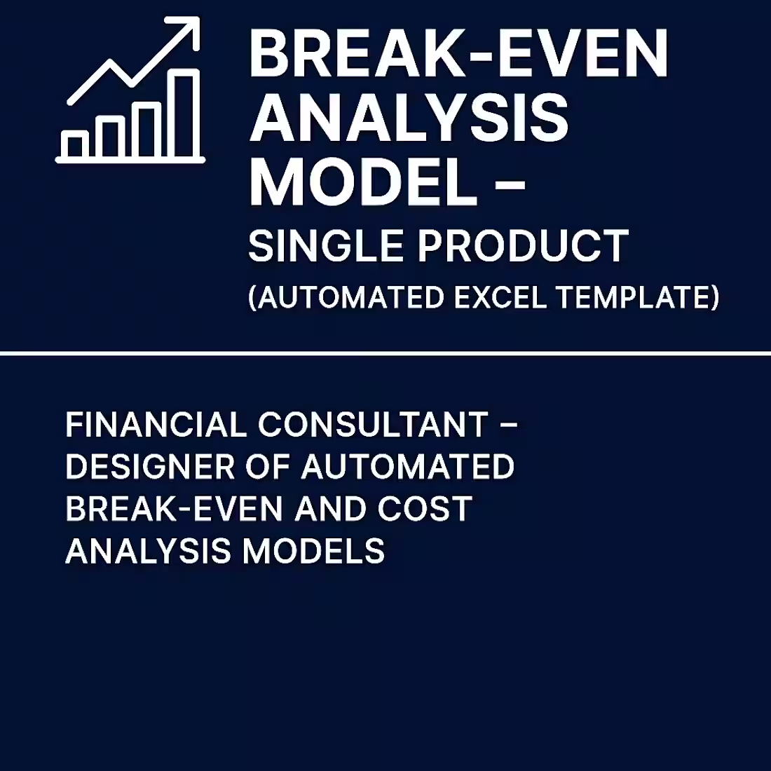 Cover image for Working on an automated break-even analysis model to help a ...