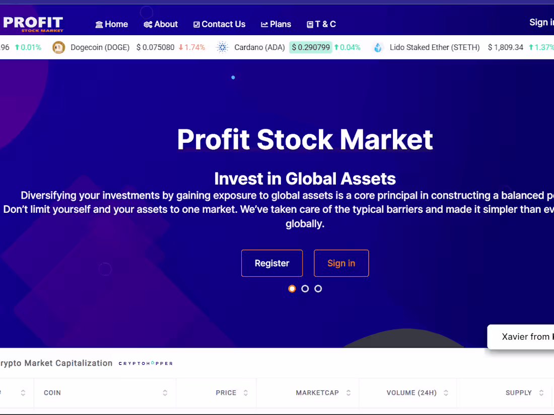 Cover image for Pro Stock Market