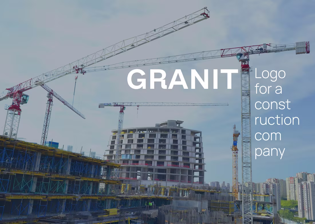 Cover image for Logo for the construction company Granit