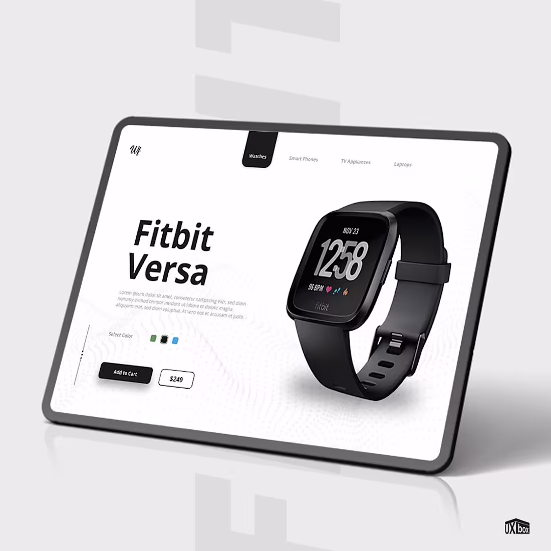 Cover image for FitBit | Landing Page