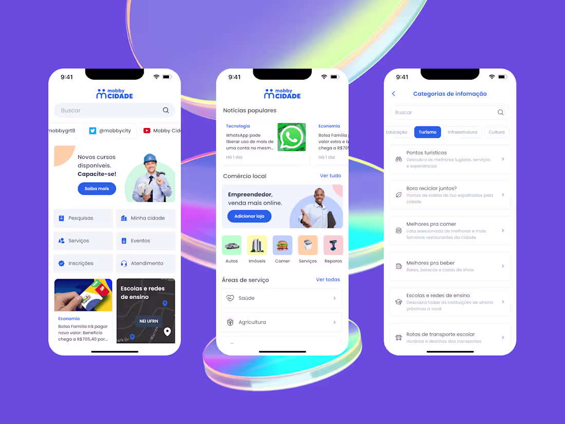 Cover image for Mobby Cidade App