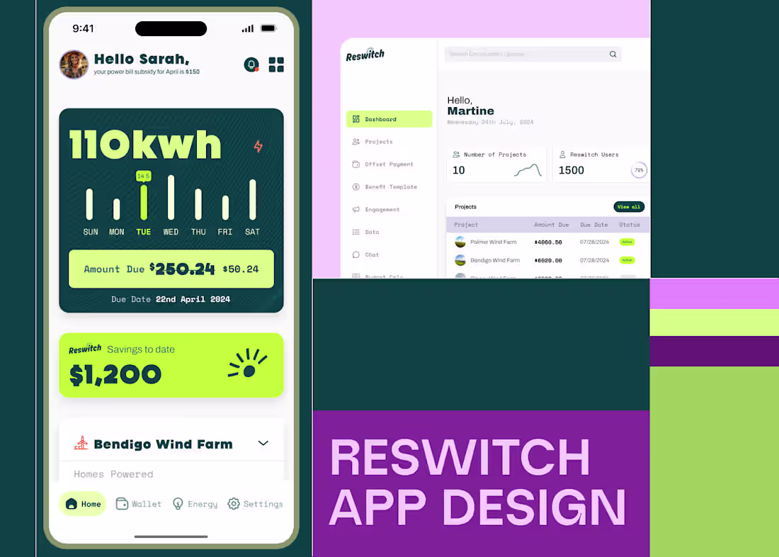 Cover image for Reswitch App Design :: Behance