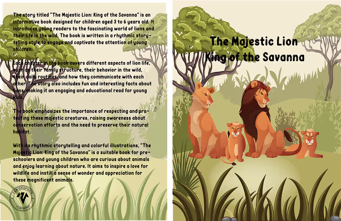 Cover image for KDP KIDS ILLUSTRATED BOOK DESIGN on Behance