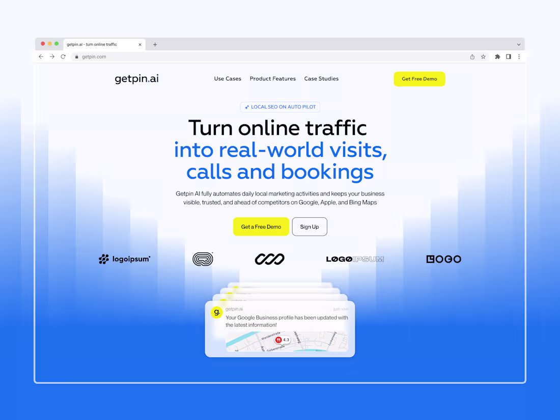 Cover image for Getpin | AI Local SEO